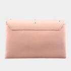 Women's Pink Polyurethane Sling Bag, , small image number null