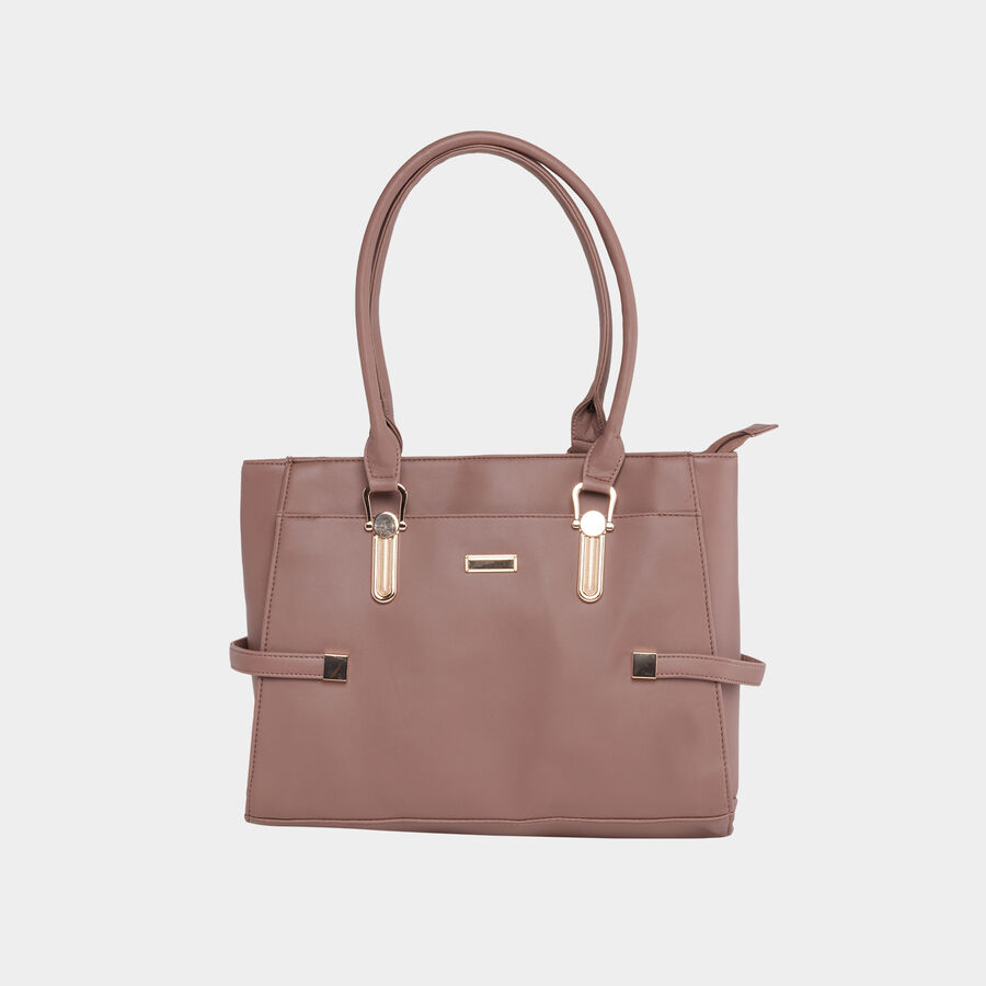 Women's Polyurethane Tote Bag, Large Size, , large image number null