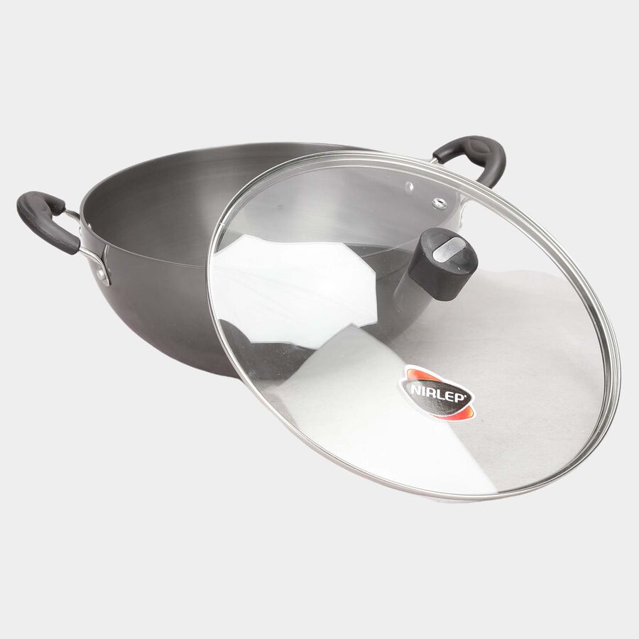 4.2 L Induction Compatible Non-Stick Kadhai, , large