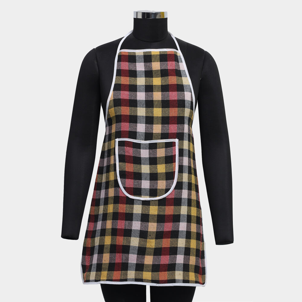 Home Beautiful                         Brown Polyester Cotton Apron