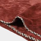 Maroon Polymide Bath Towel, , small