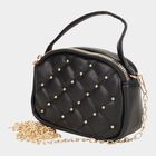 Women's Polyurethane Zipper Sling Bag, , small image number null