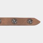 Women's Brown Polyurethane Belt, , small image number null