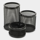 Metal Pen Holder, Set of 3, , small