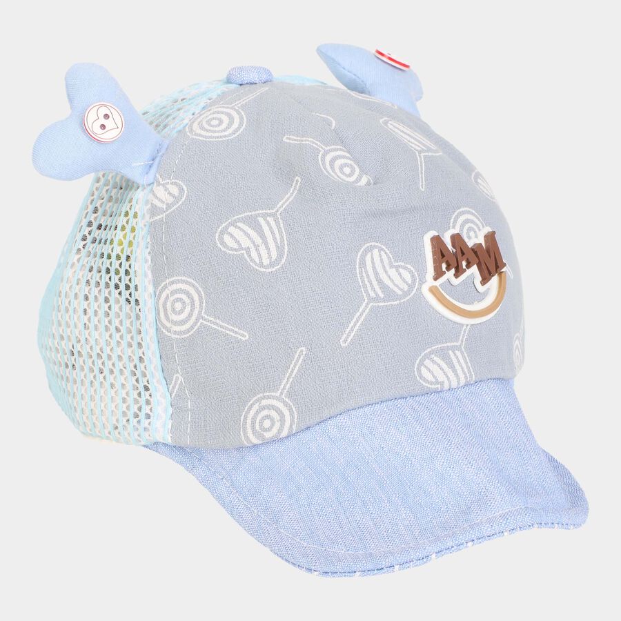 Kids' Brown Canvas Cap, , large image number null