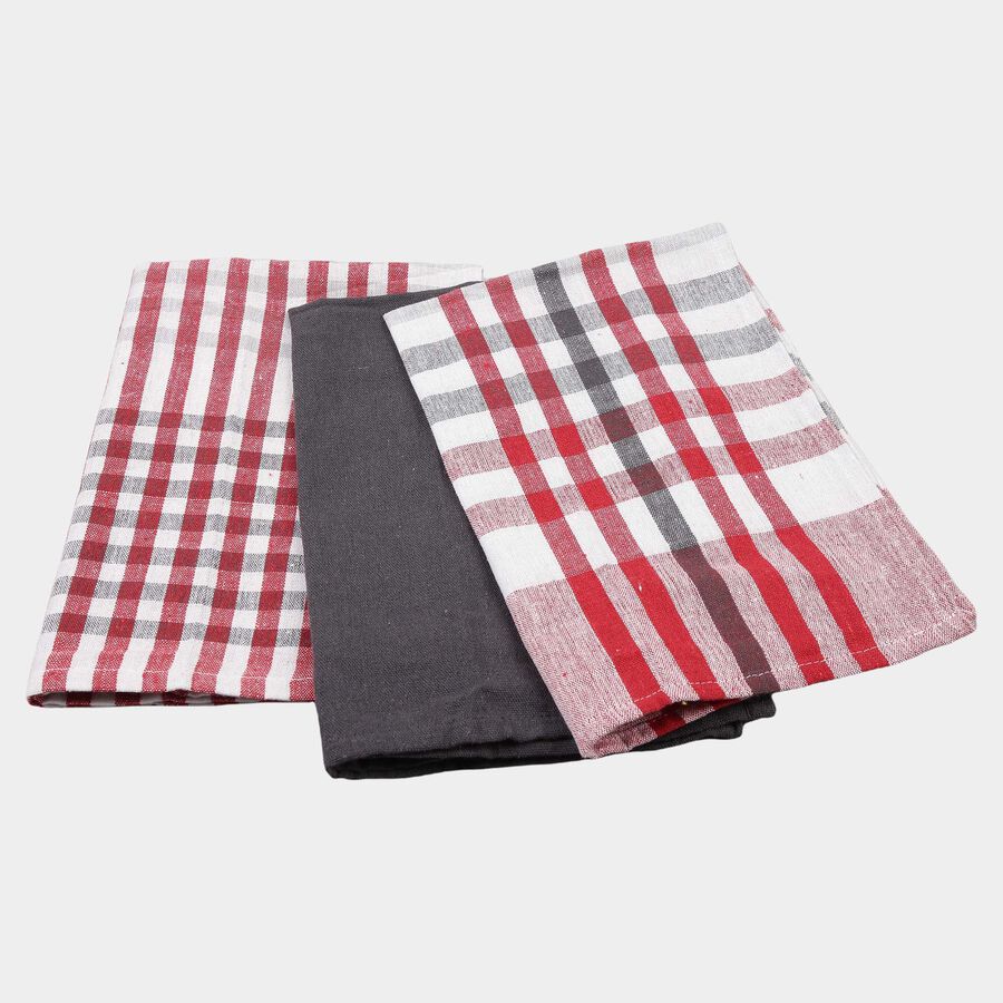 Cotton Kitchen Napkin Set of 3, , large image number null