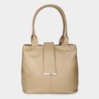 Women's Brown Pu Evening Bag, , small