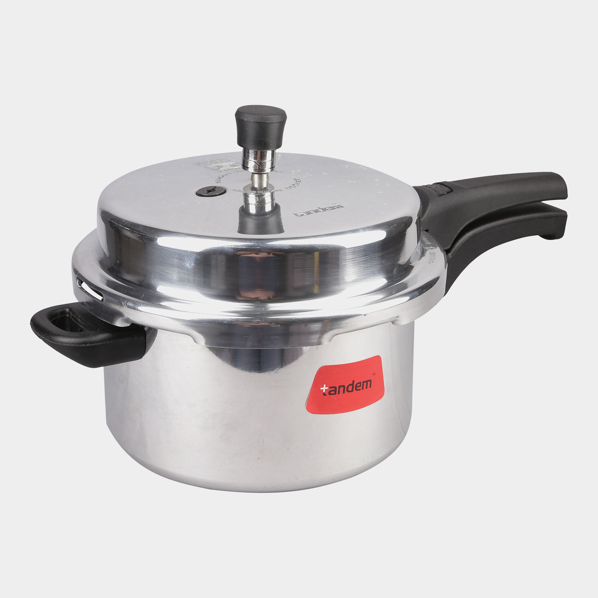 Tandem 5 L Induction Pressure Cooker Aluminium Vishal Mega Mart