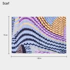 Women's Light Pink Cotton Scarf, , small image number null