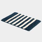 Anti-Skid Blue Polyester Door Mat, , small