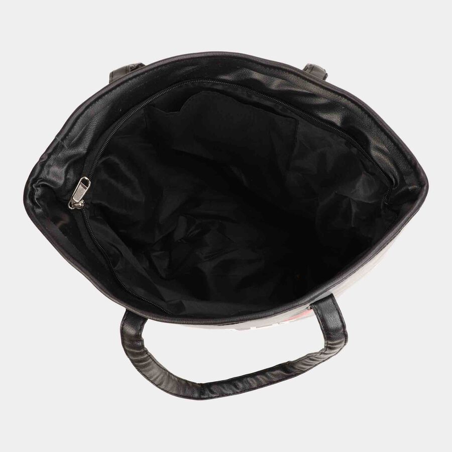 Grey Polyurethane Bag, , large image number null