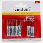 AAA Zinc Carbon Batteries 4+2 pack, , small
