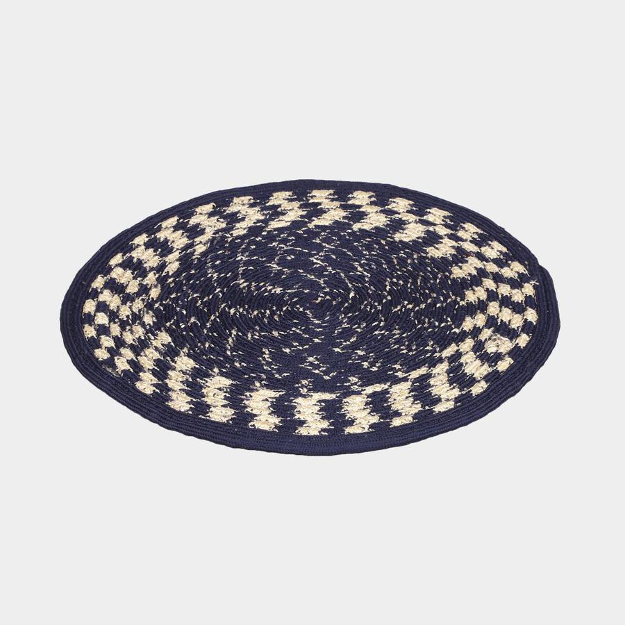 Blue Polyester Rug, , large image number null