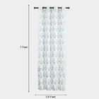 7ft. Light Blue Microfiber Door Curtain, , small image number null