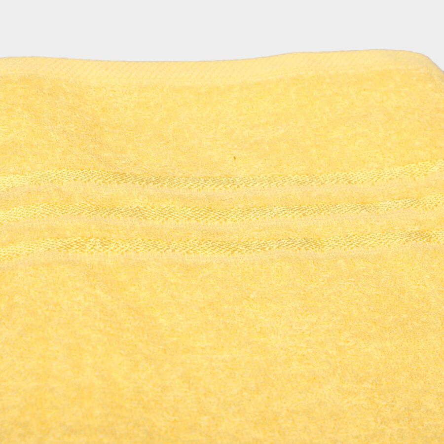 300 GSM Yellow Cotton Bath Towel, , large image number null