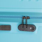 4-Wheel Light Blue Polypropylene Hard Case Trolley, Small + Medium, , small image number null