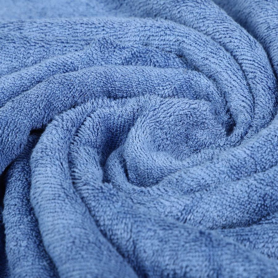 480 GSM Blue Cotton Bath Towel, , large image number null