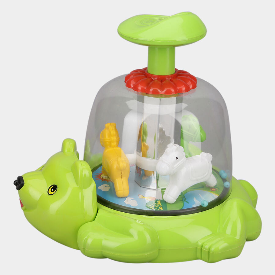 Kid's Pony Push N Spin Ball, , large image number null
