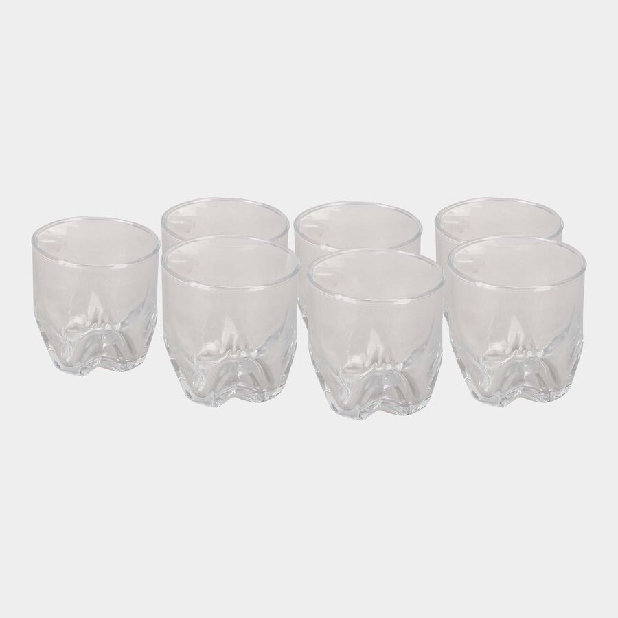 Glass Tumblers - Set Of 6, , large image number null