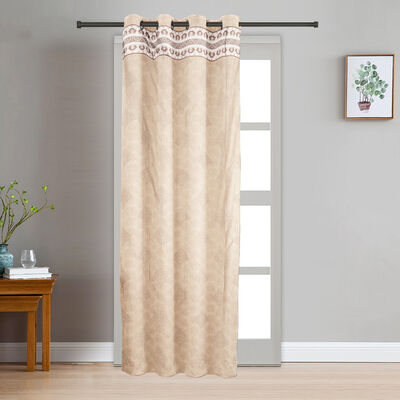 7ft. Off-White Polyester Curtain