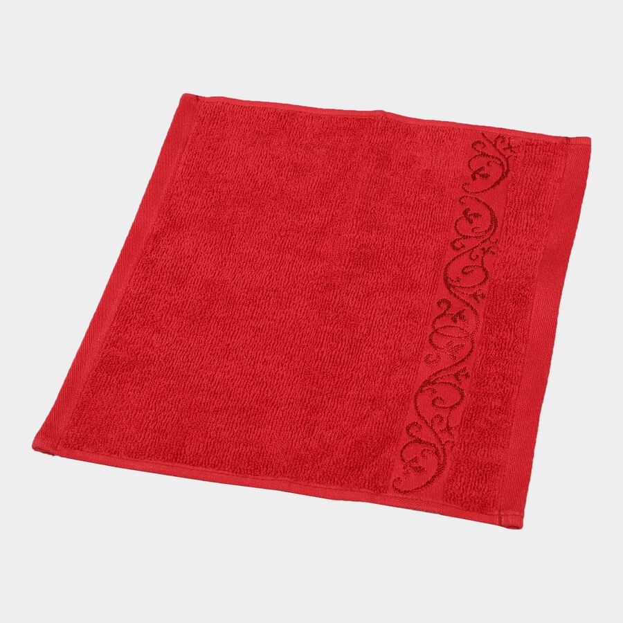 High Absorption Cotton Face Towel, Set of 2, 480 GSM, 30 X 30 cm, , large image number null