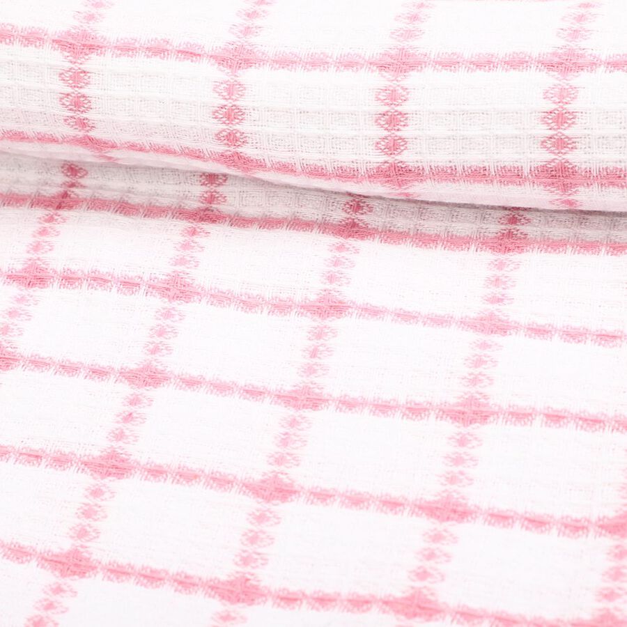 220 GSM Pink Cotton Blend Bath Towel, , large image number null