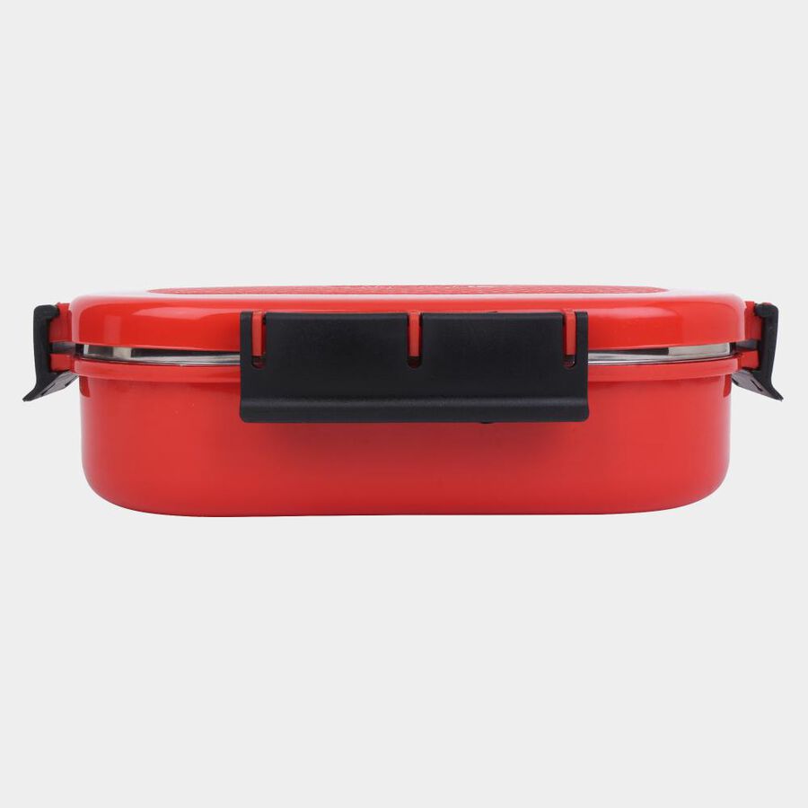 Steel Lunch Box, 2 Containers and 1 Spoon, , large image number null