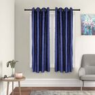 5ft. Blue Window Curtain, , small image number null