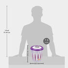 एयर-टाइट प्लास्टिक कंटेनर, 4 का सेट, 750 ml, 2 L, 5 L, 7.5 L, , small image number null
