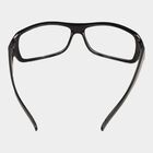 Men's Plastic Clear Glass Sport Sunglasses, , small