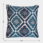 Blue Microfiber Cushion, , small image number null