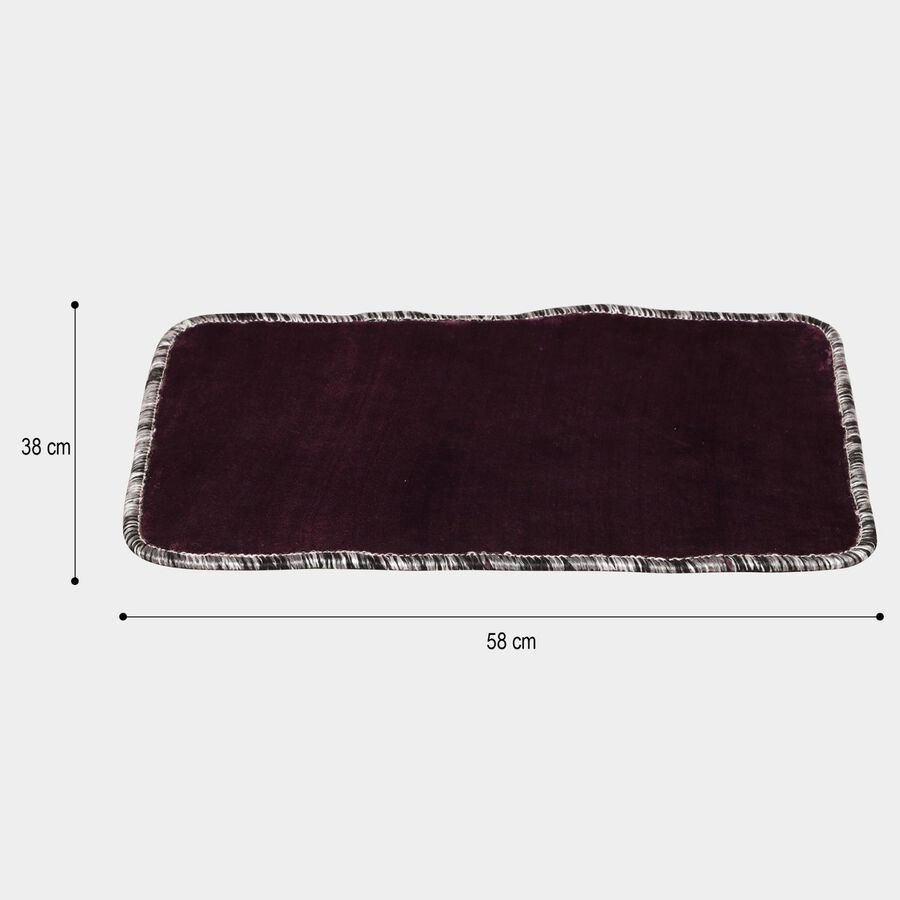 Purple Polyester Door Mat, , large image number null