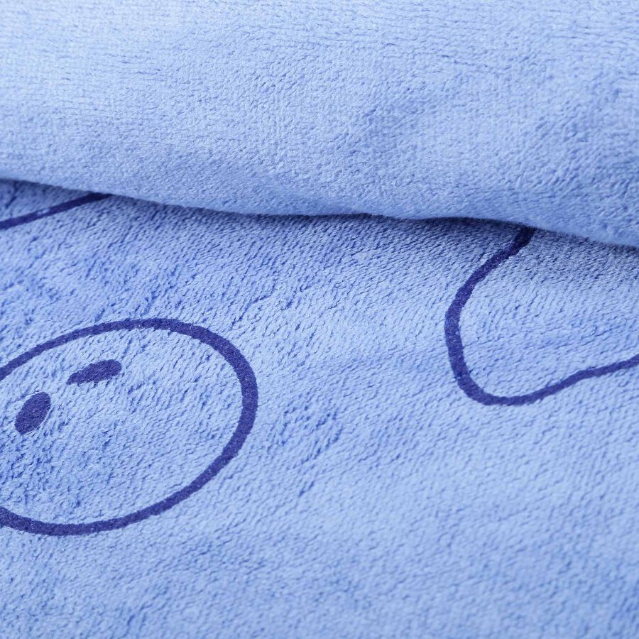 280 GSM Blue Microfiber Baby Towel, , large image number null