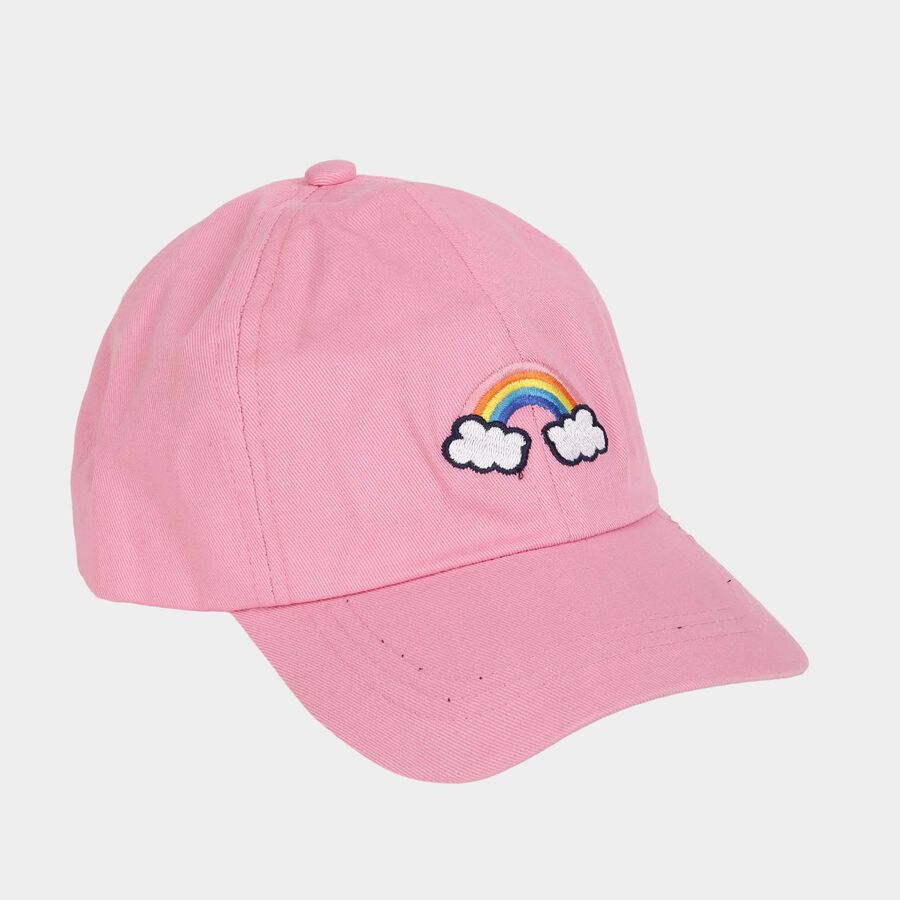 Kids' Pink Canvas Cap, , large image number null