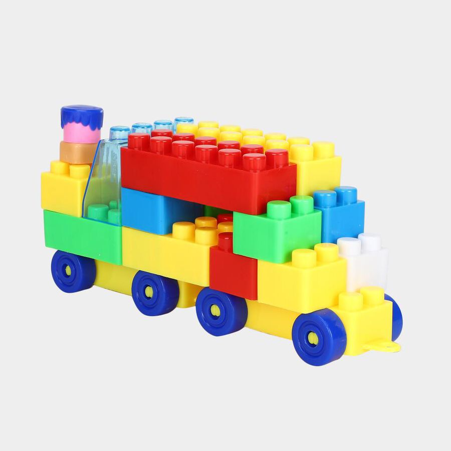 Kid's Purple Plastic Blocks, , large