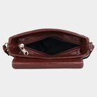 Women's Tan Polyurethane Sling Bag, , small image number null
