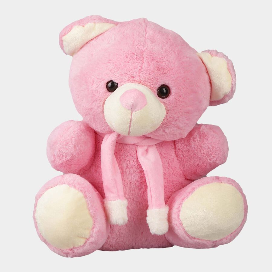 Pink Teddy Bear With Bow, , large image number null