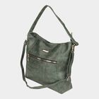 Women's Polyurethane Hobo Bag, Quilted, Medium Size, , small image number null