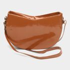 Women's Tan Polyurethane Sling Bag, , small image number null