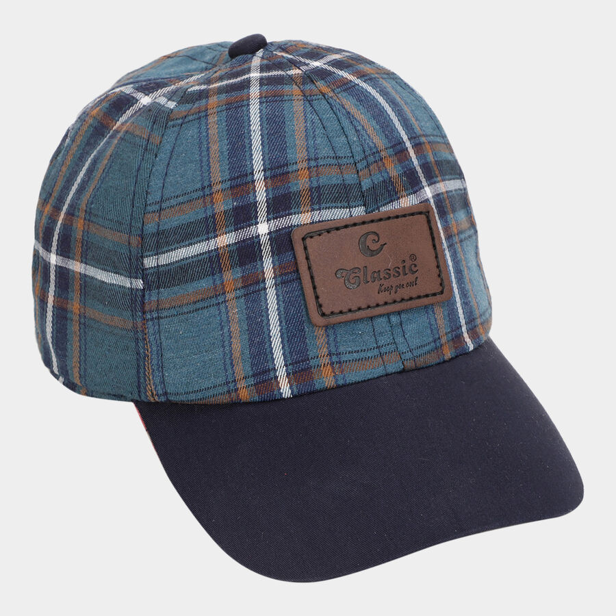 Kids' Blue Canvas Cap, , large image number null