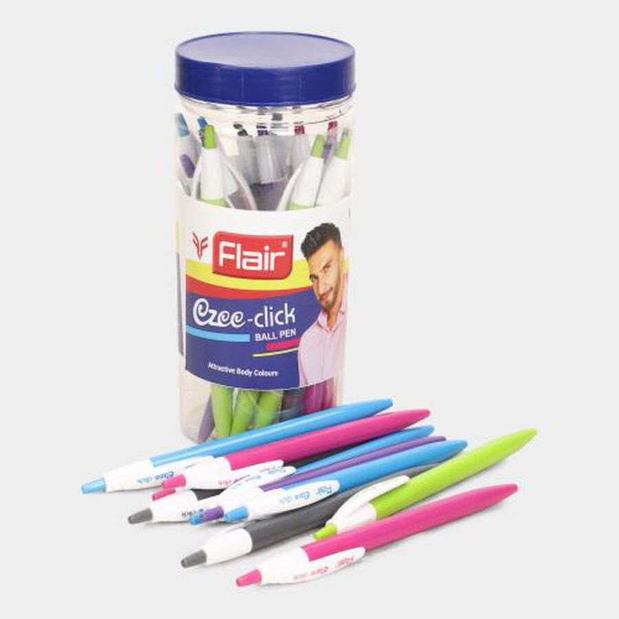 Set of 25 Blue Ball Pens, , large image number null