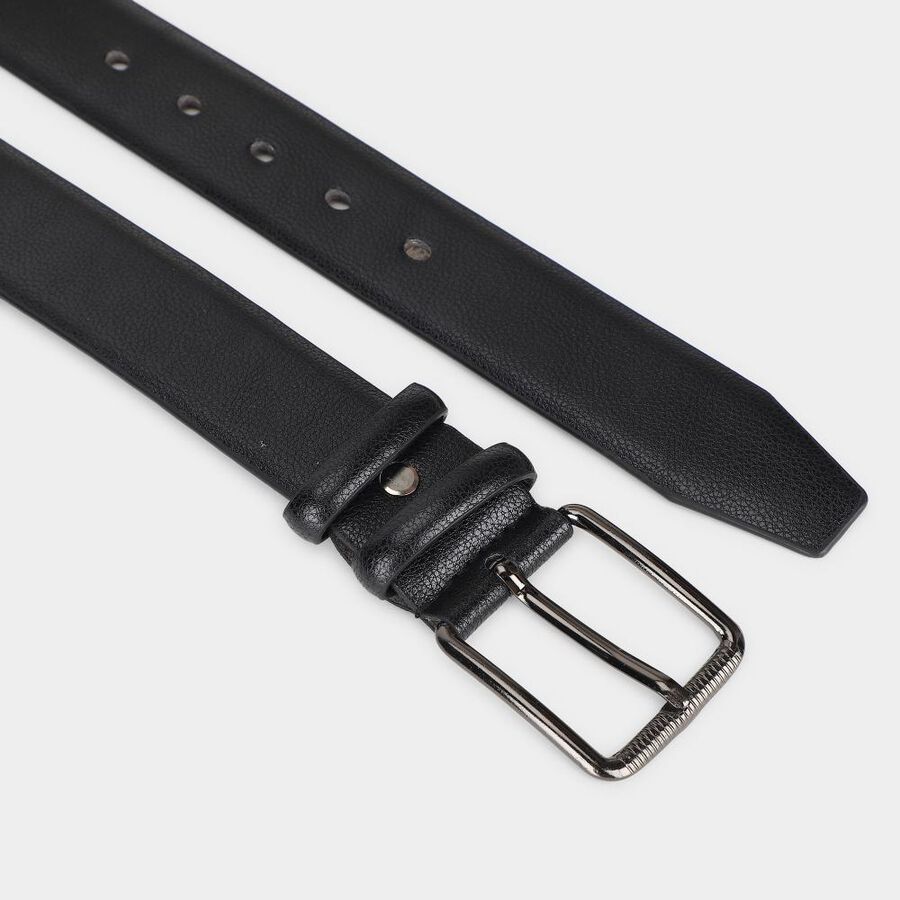 Black Pu Belt, , large