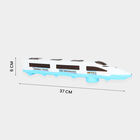 Kid's Electric Speed Train Toy with 3D Lights and Sound, , small