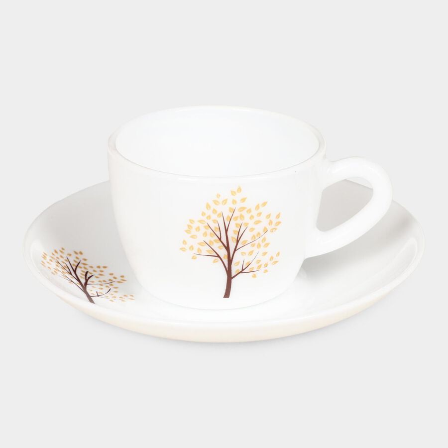 130 ml Opalware Cup & Saucer Set, , large image number null