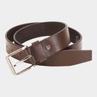 Men's BrownLeather Formal Belt, , small
