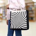Black Canvas Lunch Bag, , small image number null