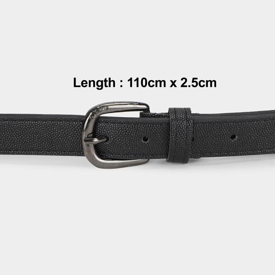 Black Polyurethane Belt, , large