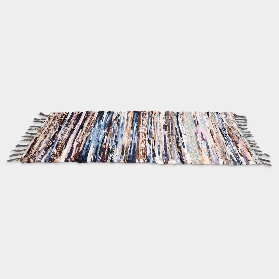 Multicolour Polyester Bedside Runner, , large image number null