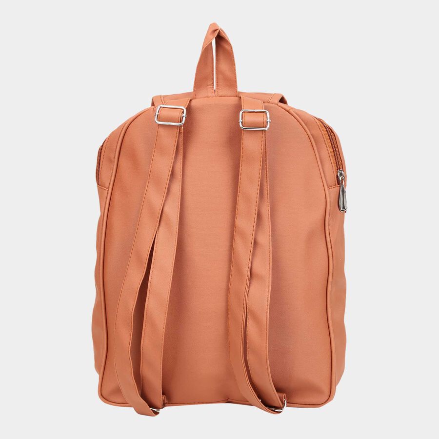 Women's Embellished Polyurethane Backpack, , large image number null