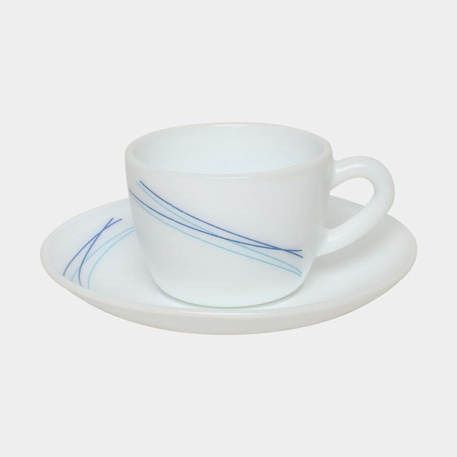 130 ml Opalware Cup & Saucer Set, , large image number null